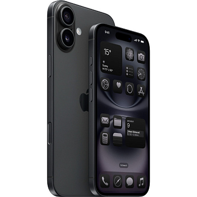 Смартфон Apple iPhone 16 Plus 256 ГБ чёрный