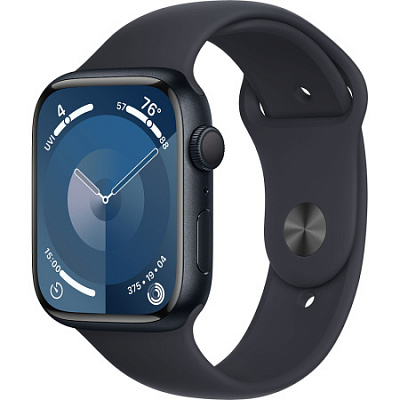Смарт-часы Apple Watch Series 9, 45 мм, темная ночь